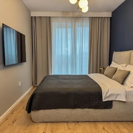 Cozy Cityscape Bluewood, Modern & Cozy Premium Apartment *