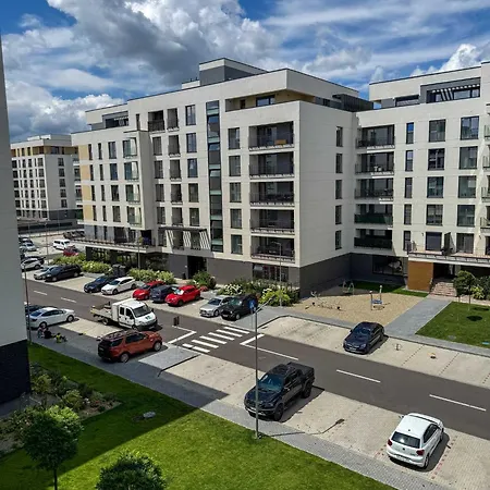 Apartment Cityscape Bluewood, Modern & Cozy Premium