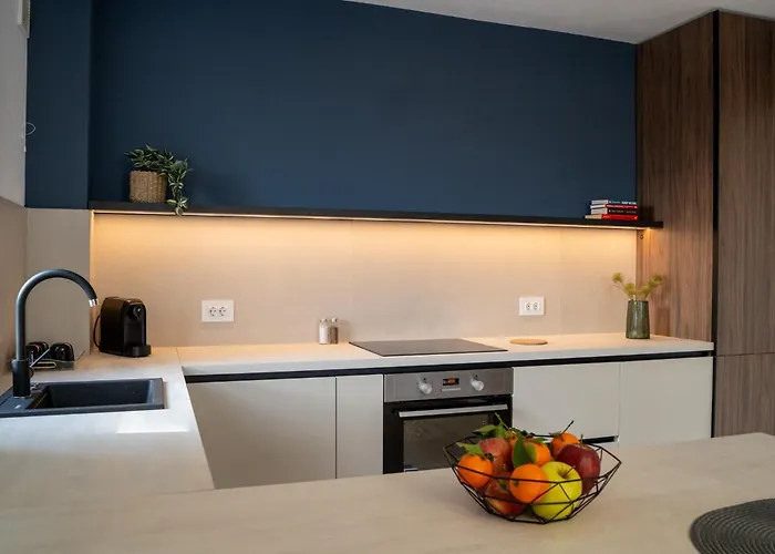 Appartement Cityscape Bluewood, Modern & Cozy Premium